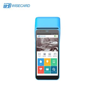 Quality STQC EMV Smart Payment Android POS Terminal With Barcode Scanner for sale