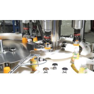 One Click Changeover Servo Bottle Capper Machine