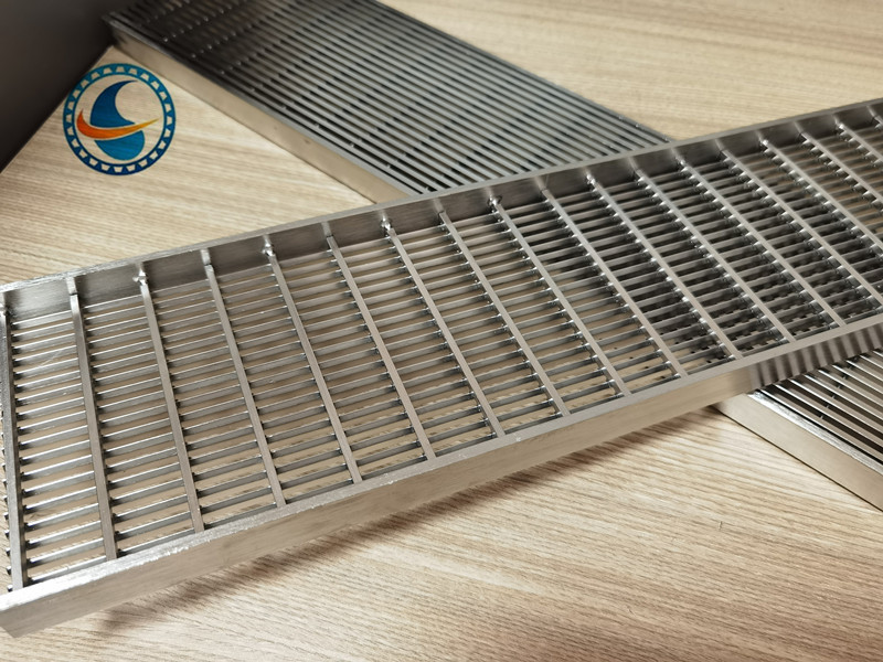Stainless Steel 316l Wedge Wire Panel Screen For Floor Drain Filter