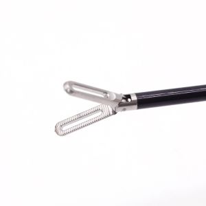 Steel 5mm Laparoscopic Grasping Forceps with 21mm Head Length and Autraumatic