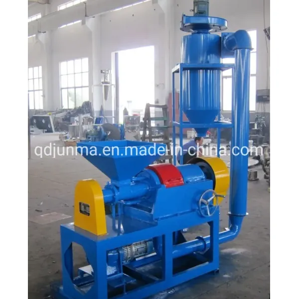 Rubber Grinder Crusher / Fine Rubber Powder Pulverizer