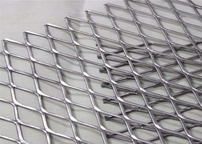 Quality Ss316 33mm Hole Expanded Metal Wire Mesh Flat Diamond for sale