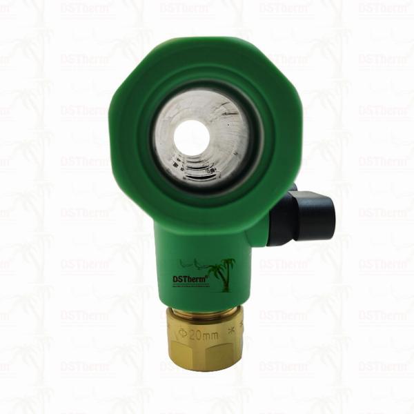 PPR Manifolds With Ball Valve Hot Water Red 5 Ways Manifolds Customized Logo and Color 25mm