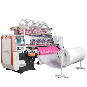 Shuttle Quilting Machine , Computerized Multi Needle Quilting Machine Multipurpo
