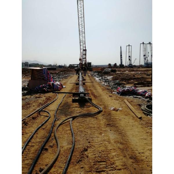 Bottom Feed Vibro Replacement Pile Equipment Engineering Construction Vibro Machine