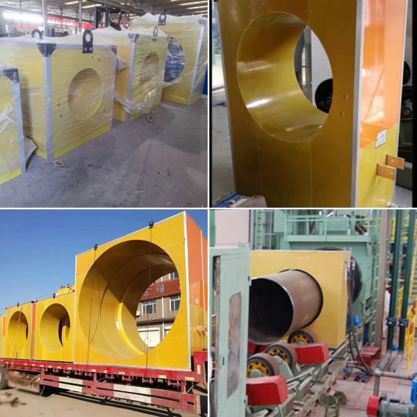 Automatic 3LPE Steel Pipe Anti-Corrosion Coating Line with PLC Control System and CE ISO Certification
