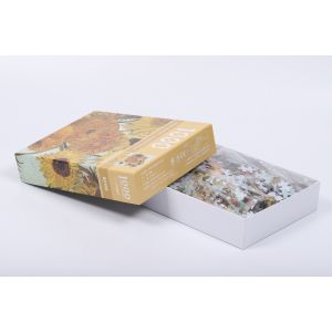 Quality OEM 500 Jigsaw Puzzles Customized Printing Rectangular for sale