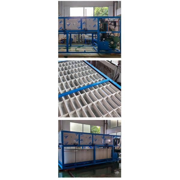 Food Grade Commercial Block Ice Maker Stable 10 Ton Ice Block Making Machine