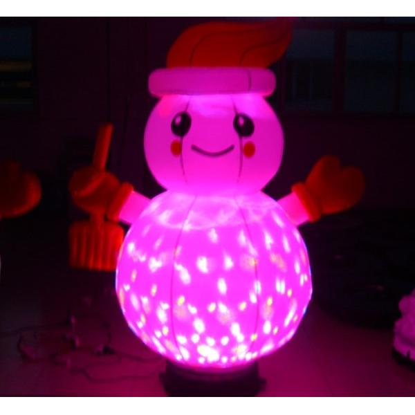 Advertising Inflatable Lighting Decoration Plastic Shell Low Energy Consumption