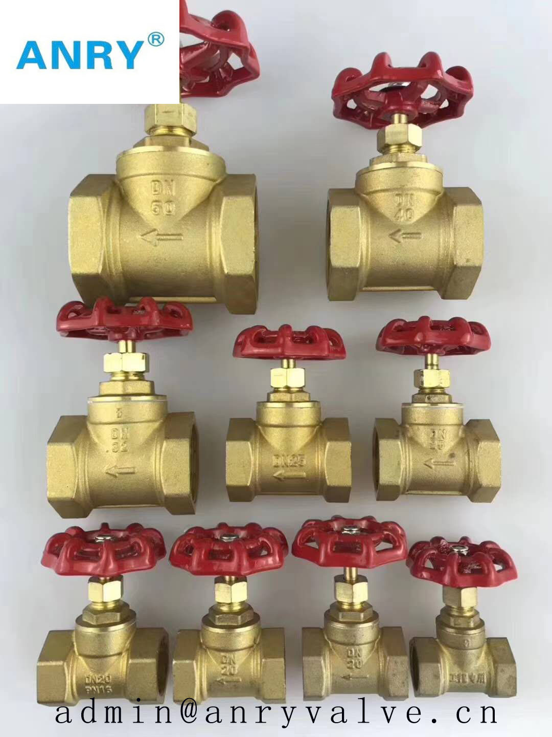Quality DN50 Astm Brass Valves Low Pressure Fluid Resistance for sale