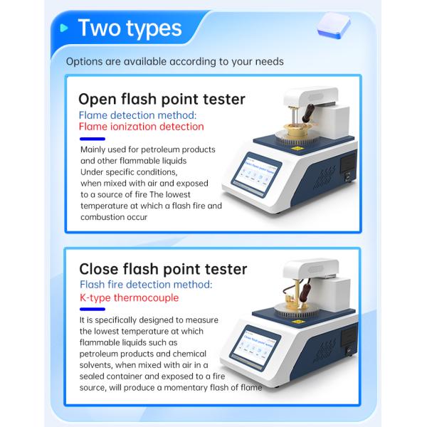 Fully Automatic Open & Closed Cup Flash Point Tester; Lubricating Oil & Diesel Tester; Petrochemical Fuel & Petroleum Analysis Instrument