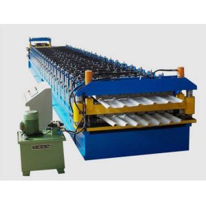 double roof tile machine