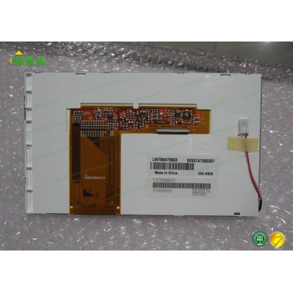 350CD/M2 Brightness CHIMEI 7.0 inch TFT LCD Screen LW700AT9003 WVGA 800(RGB)*480