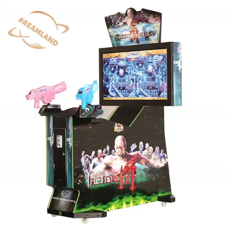 Quality Adult 3 In 1 Arcade Gun Cabinet Arcade Machine With Gun Classic for sale