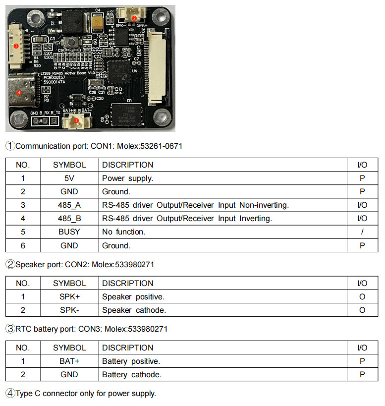 3.2-inch 240x320 Resolution LCD Display Module with RS232 Interface and UART Board