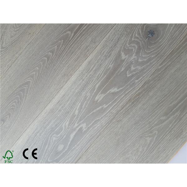 Oak Engineered Flooring, Brushed,chemical treated