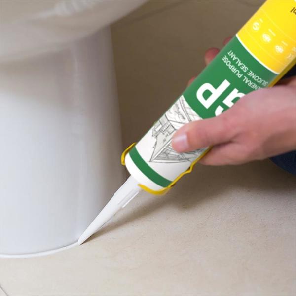 BILIN GP General Purpose Silica Acid Curing Fast One Component Translucent Silicone Sealant Adhesive