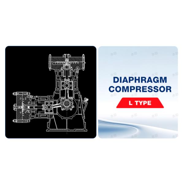 High Purity Explosive Proof Hydrogen Refueling Station Diaphragm Compressor For Lab