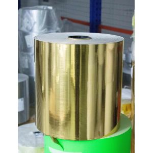 Buy cheap Acrylic Glue Gold Paper Roll from wholesalers