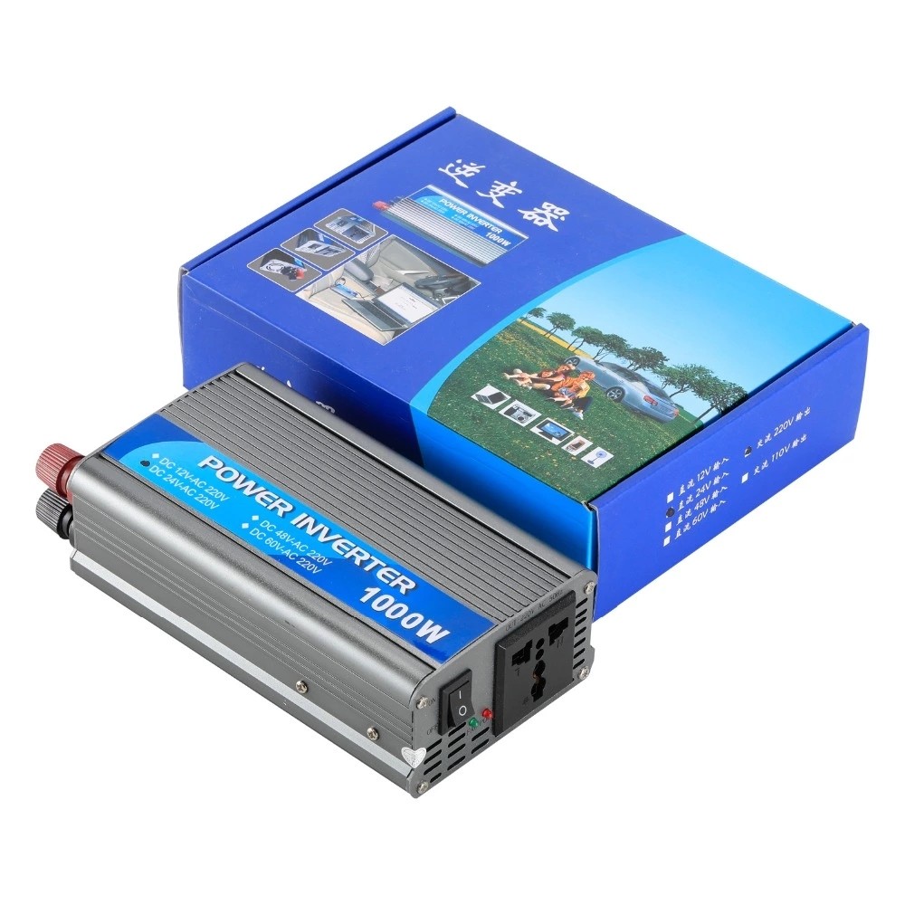 1000W Car Inverter 12V 24V DC 220v 230v 240v Off Grid Modified Sine Wave Inverter