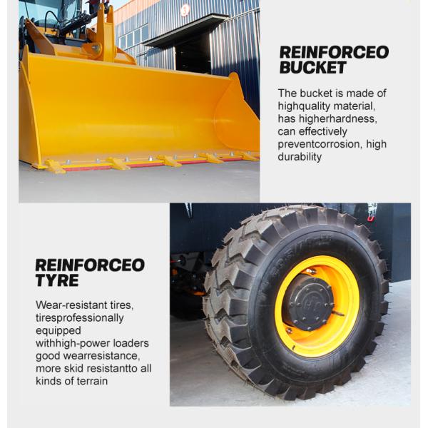 CE EPA Engine Telescopic Wheel Loader 4 Wheel Loader Multi Functional Front End Loader for Sale