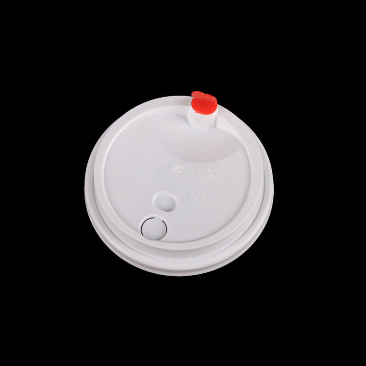 Clear Takeaway Disposable Plastic Cups Thickened U-Shaped 95 Calibre 500ml With Lids
