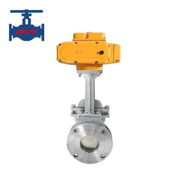 Quality Electric Wafer Flanged Gate Valve for Water Steam Oil for sale