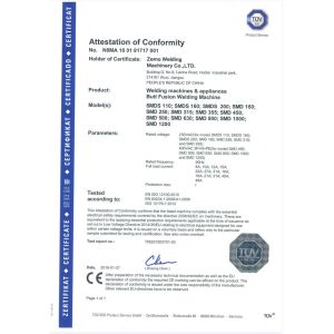 HEBEI ZEMO TECHNOLOGY CO., LTD. Certifications