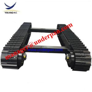 Custom mobile crusher crawler steel track undercarriage system from China