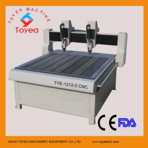 China Dual heads CNC Engraving machine TYE-1212-2 on sale