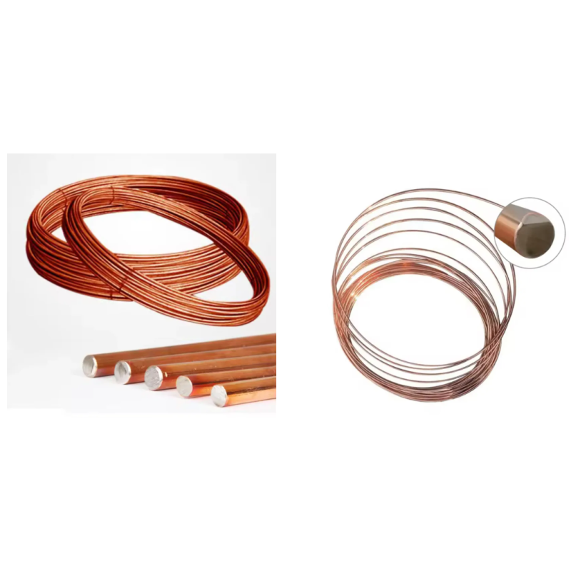 10mm-16mm Copper Bonded Steel Round Wire for Wind Plant