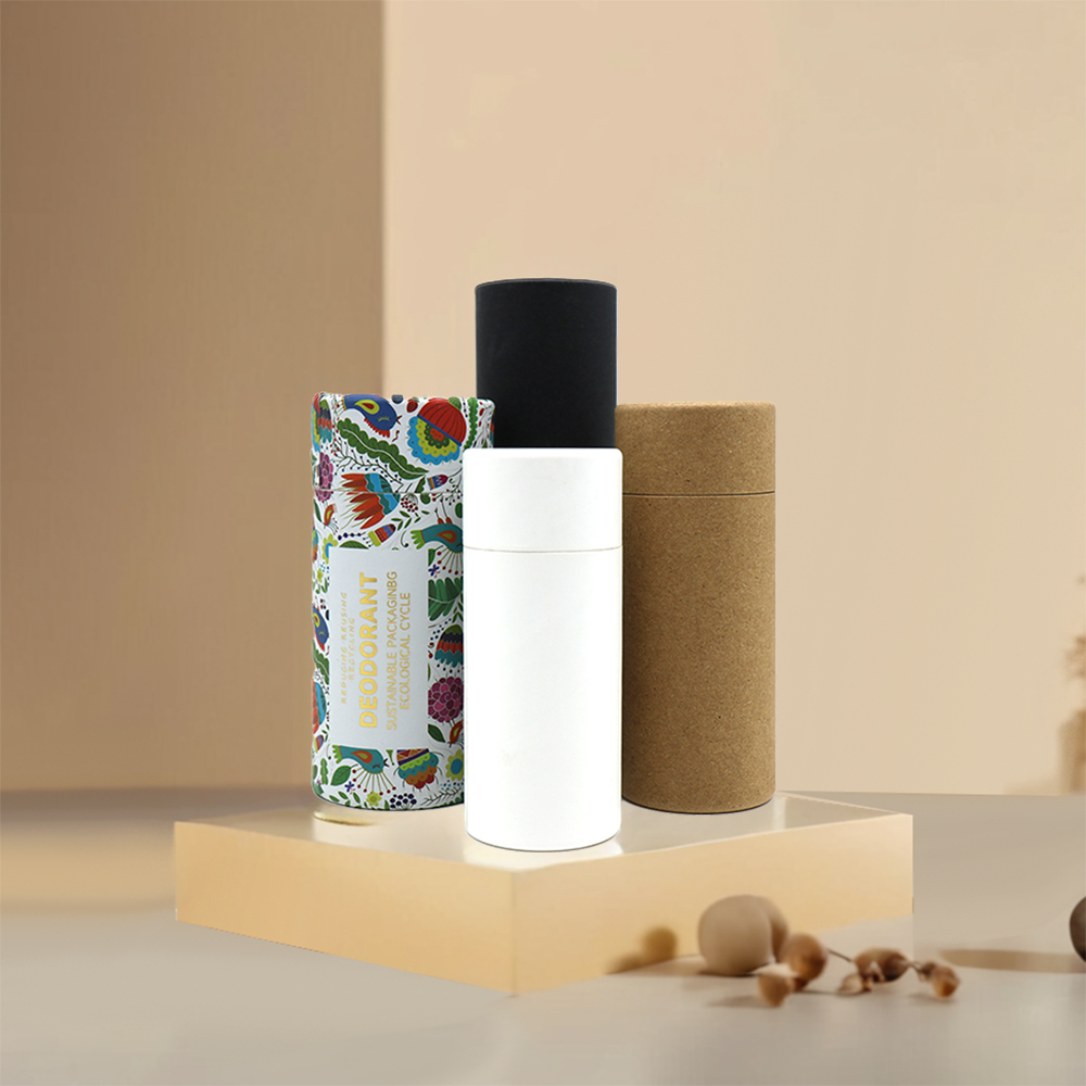 Cosmetic Push Up Paper Tube Cylinder Lipstick Paper Tube Packaging