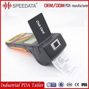 Quality Long Range 2m Rfid Handheld Readers With Mobile Fingerprint Scanner for sale