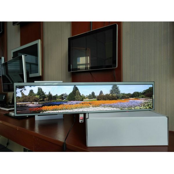 350 Nits HDMI 19" 1920x360p Stretched Bar LCD