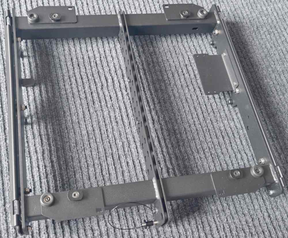 line array system flying rigging bumper stack metal frame