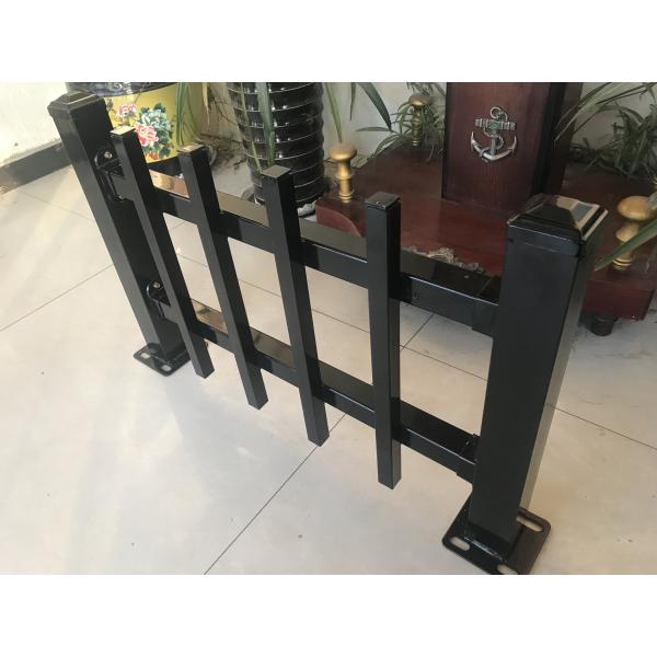 Flat Top Tubular Steel Fence