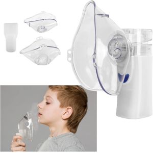 Quality Portable Rechargeable Lithium Battery Ultrasonic Mesh Nebulizer Less than 50 dB Noise Level White for sale