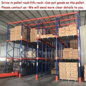 SKU Mobile Pallet Racking System CE