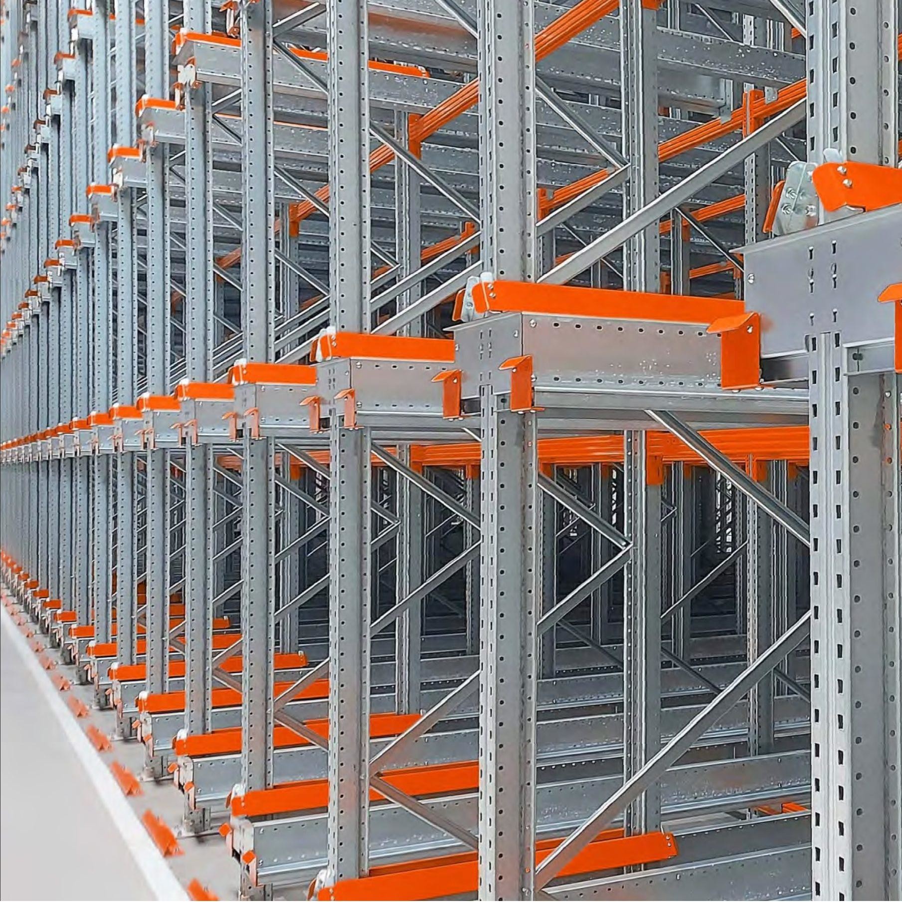 Automated Radio Shuttle Rack System with Lithium Battery