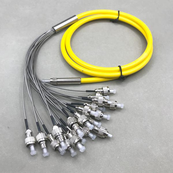 SM/MM/PM Multi Cores Armored Fiber Optic Branch Jumper with FC/PC FC/APC SMA905 Connector Fiber Patch Cord
