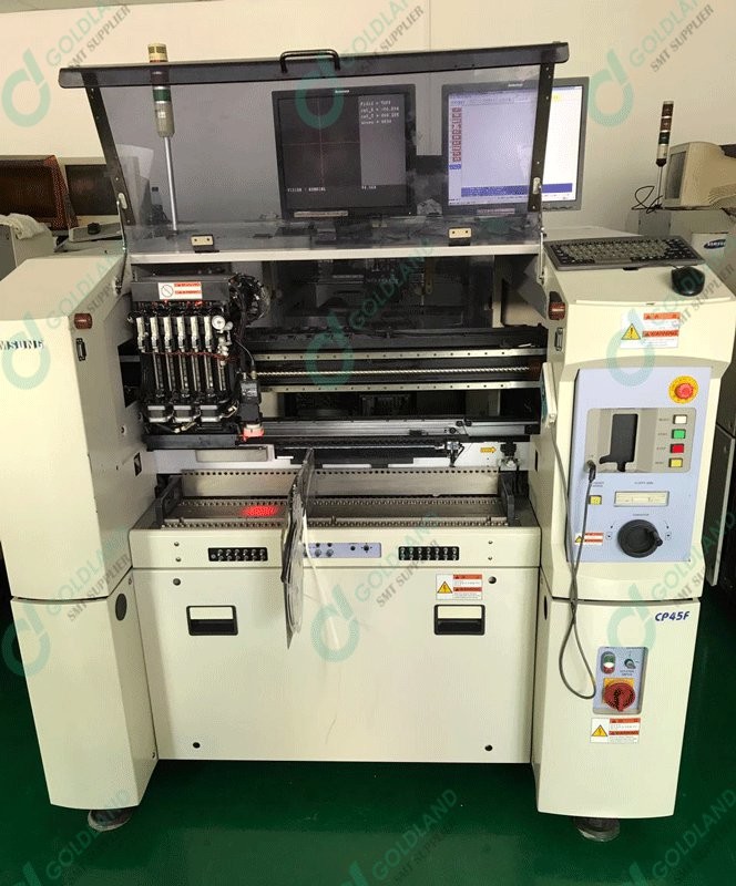 Quality Samsung CP45 FV 220V 50Hz PCB SMT Assembly Machine for sale