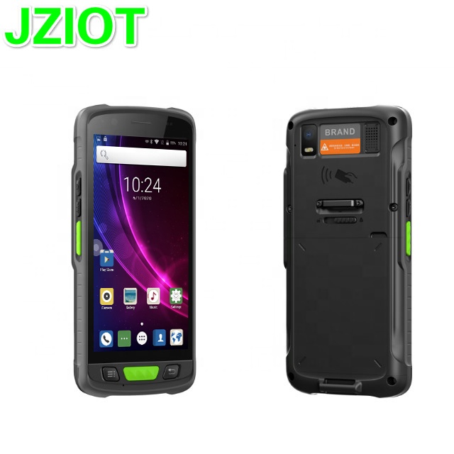 Support A-GPS 5.5 Inch Touch All in one PDA Industrial handheld pda 1D 2D barcode scanner
