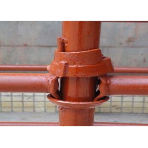 Customized Adjustable Cuplock Scaffolding System High Loading Capacity