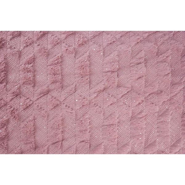 NO MOQ Customized Design Soft Solid Color Plain Velvet Double Sided Quilted Fabric