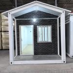 Residential Detachable Container House with Platform and Spacious Layout