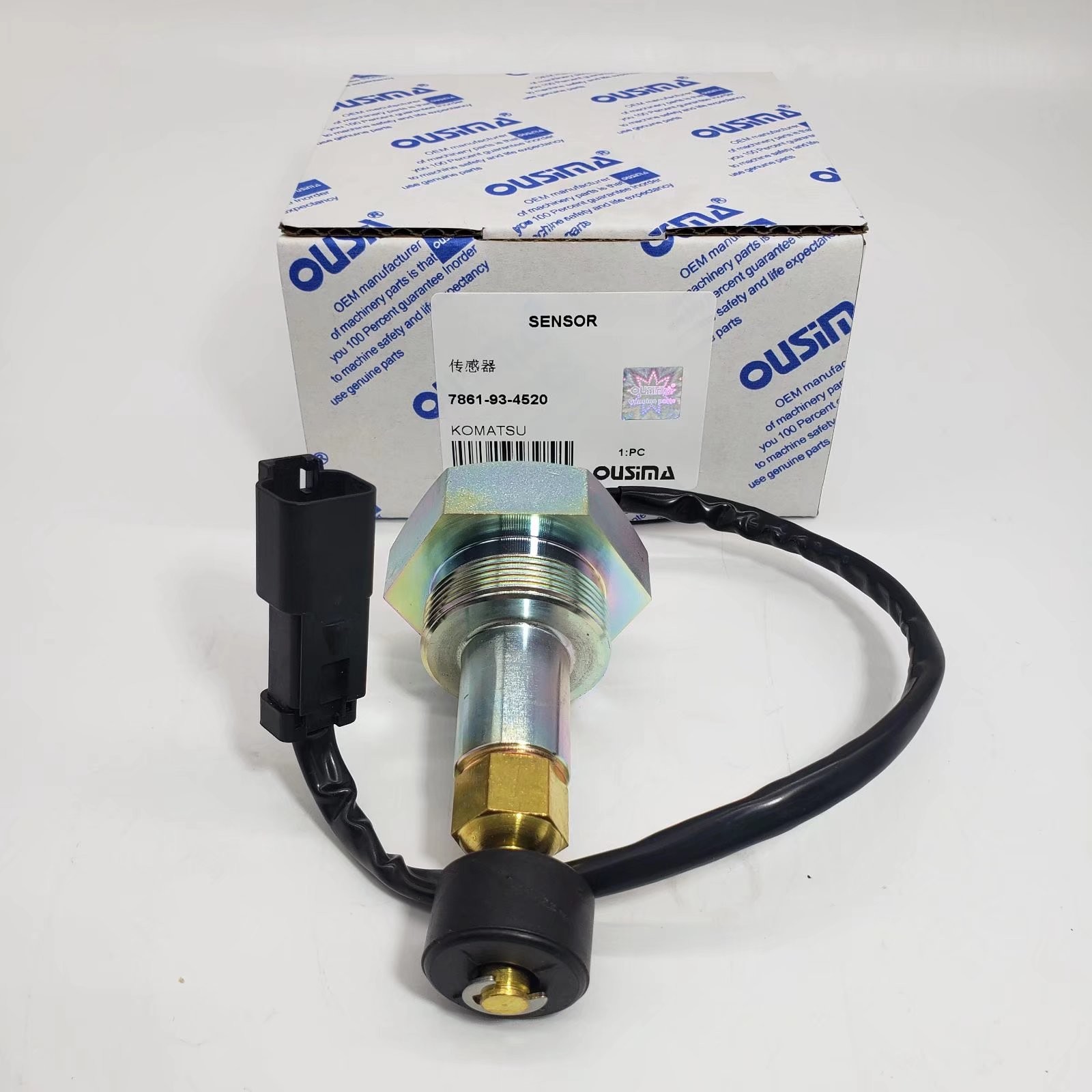 Sensor 7861-93-4520 For Komatsu D155AX-6 D155AX-6a D275A-5 D275A-5D D275A-5R