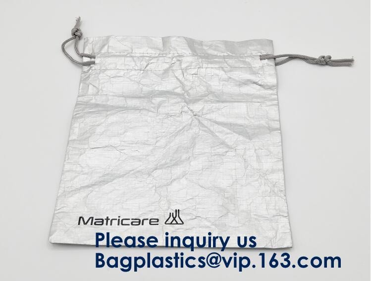 Eco Friendly Reusable Waterproof Tyvek Passport Holder Packing Cubes Toiletry kit Backpack Tote Bag Travel Accessories
