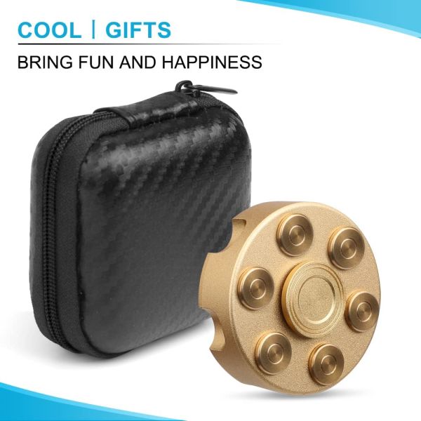 Experience the Benefits of Pressure Relief with the Aluminum Copper Fidget Spinner Toy