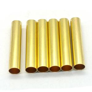 Quality Milling / Turning CNC Machined Spare Parts Gold Stainless Steel Bushing for sale