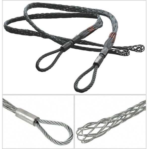 Transmission Line Tool Cable Sleeve Connector Temporary Mesh Sock Joints
